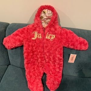 Juicy Couture Baby Snowsuit 0-3 months